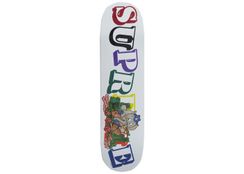 undefinedSupreme Elephant Skateboard White